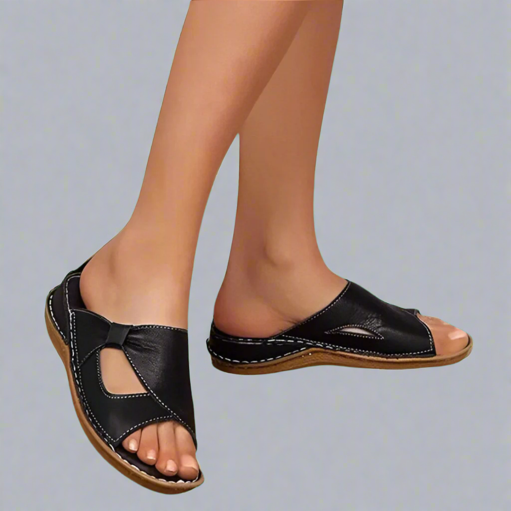 Maria™ | Bekväma Ortopediska Sandaler i Premiumläder