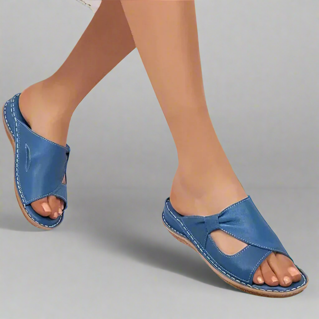 Maria™ | Bekväma Ortopediska Sandaler i Premiumläder