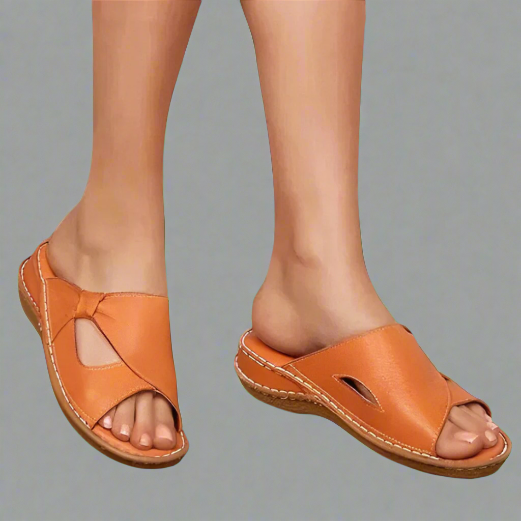 Maria™ | Bekväma Ortopediska Sandaler i Premiumläder